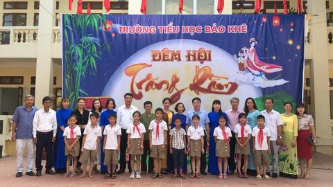 Những hình ảnh vui vẻ trong ngày hội Trăng Rằm được tổ chức tại Trường Tiểu học Bảo Khê nhân dịp Tết Trung Thu 2019