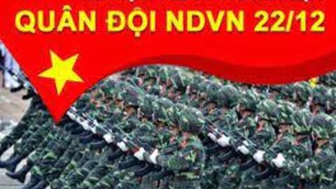 Các bài vẽ chào mừng ngày thành lập quân đội nhân dân Việt Nam